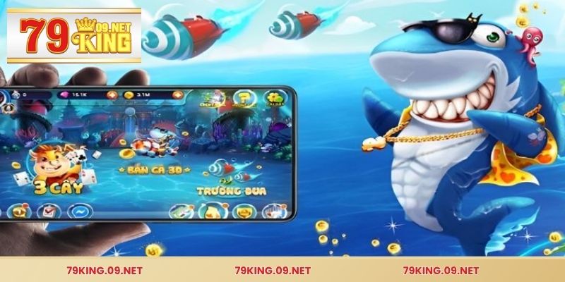 Trải nghiệm giao diện bắn cá chân thực